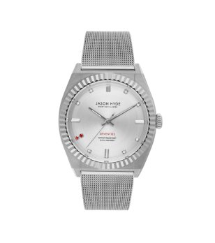 Дамски сребрист часовник снимка