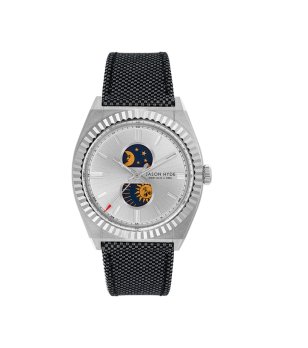 Аналогов мъжки часовник в сребристо Lunatico снимка