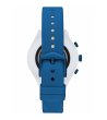 Дигитален дамски часовник в синьо-1 снимка