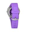 Дамски кварцов часовник с лилава каишка-1 снимка