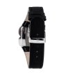 Дамски кварцов часовник в черен цвят-1 снимка