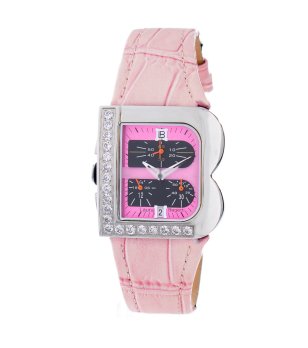 Дамски аналогов часовник в розов нюанс снимка