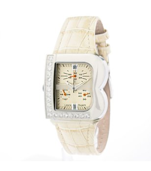 Дамски кварцов часовник в кремав нюанс снимка