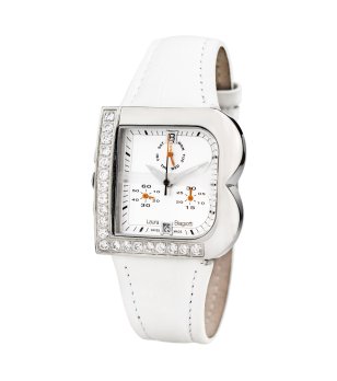 Дамски кварцов часовник в бяло снимка