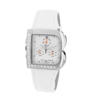 Дамски кварцов часовник в бяло снимка