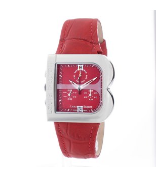 Дамски аналогов часовник в червено снимка