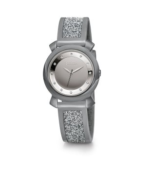 Дамски кварцов часовник в сребристо снимка