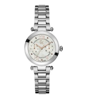 Дамски сребрист кварцов часовник снимка