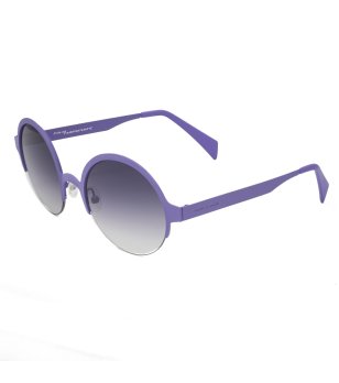 Унисекс слънчеви очила с лилава метална рамка снимка