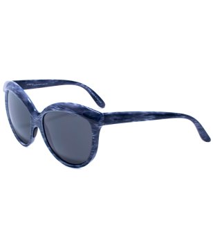 Дамски слънчеви очила в сини нюанси снимка