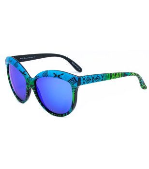 Дамски слънчеви очила с етно принт снимка