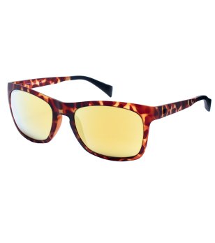 Унисекс слънчеви очила в цвят хавана снимка