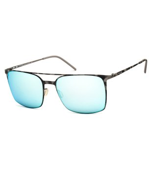 Мъжки правоъгълни очила в сиви нюанси снимка