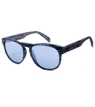 Унисекс слънчеви очила  с рамка в черно и сиво снимка