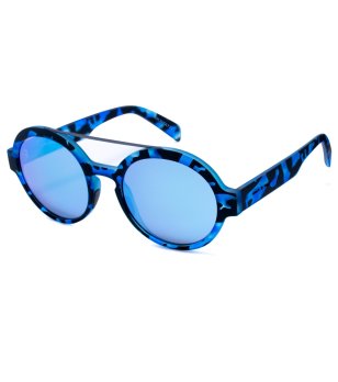 Кръгли слънчеви очила в сини нюанси снимка