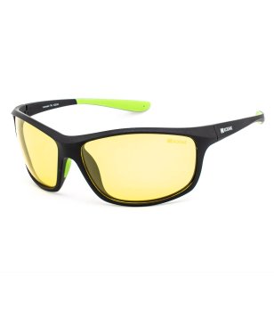 Поляризирани спортни очила с черна рамка снимка