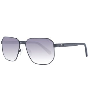 Мъжки слънчеви очила с метална рамка в цвят графит снимка