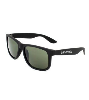 Унисекс слънчеви очила с черна рамка снимка