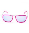 Унисекс слънчеви очила в розово със сребристи дръжки-1 снимка