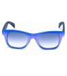 Унисекс слънчеви очила със синя рамка-1 снимка