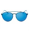 Дамски сини слънчеви очила авиатор-1 снимка