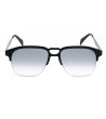 Мъжки слънчеви очила с черна полурамка-1 снимка