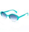 Дамски слънчеви очила котешко око с тюркоазена полурамка-0 снимка