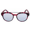 Дамски слънчеви очила в червено и черно-1 снимка