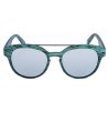 Дамски слънчеви очила в зелен нюанс-1 снимка