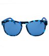 Унисекс слънчеви очила в синьо и черно-1 снимка