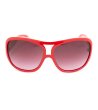 Дамски слънчеви очила в червено-1 снимка