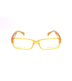 Мъжки правоъгълни рамки за очила в жълто снимка