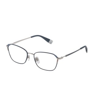 Дамски рамки за очила в сребристо и синьо снимка