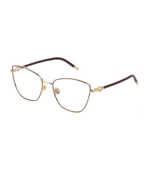 Елегантни дамски рамки за очила в златисто снимка