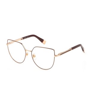 Дамски златисти рамки за очила снимка