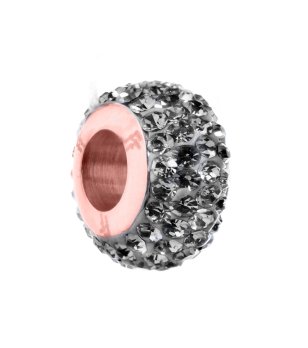 Талисман с кристали в сиво снимка