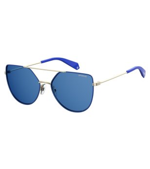 Дамски слънчеви очила в син нюанс снимка