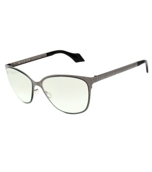 Дамски слънчеви очила в цвят графит снимка