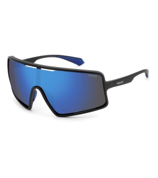 Мъжки слънчеви очила тип маска с поляризирани снимка