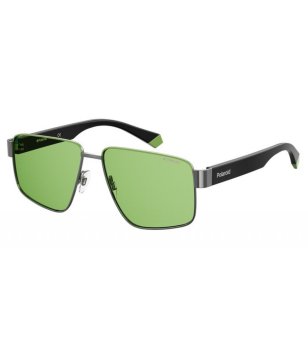 Unisex поляризирани слънчеви очила в зелен нюанс снимка