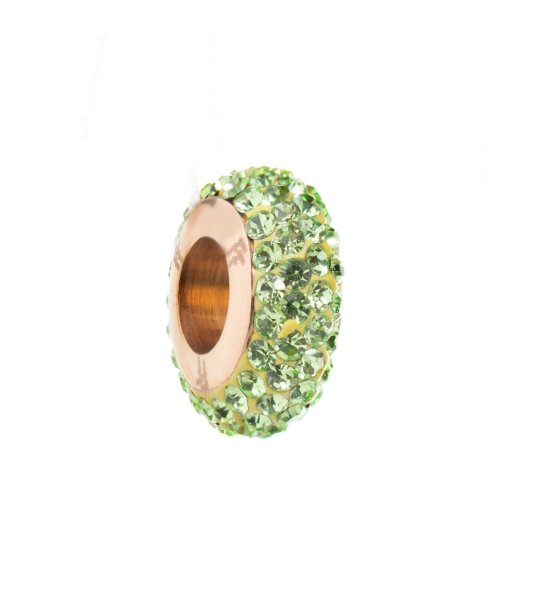 Талисман със зелени кристали снимка