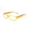 Мъжки правоъгълни рамки за очила в жълто-1 снимка