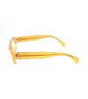 Правоъгълни рамки за очила за мъже в жълто-2 снимка