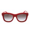Дамски червени слънчеви очила-1 снимка