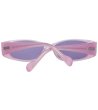 Овални слънчеви очила в лилаво-2 снимка