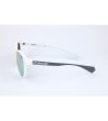 Unisex поляризирани слънчеви очила в бяло и синьо-2 снимка