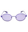 Овални слънчеви очила в лилав нюанс-1 снимка