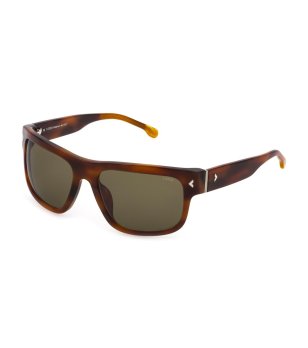 Мъжки слънчеви очила в кафява хавана снимка