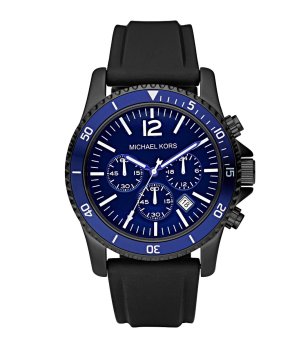 Хронограф часовник в черно и синьо снимка