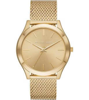 Аналогов дамски часовник в златисто снимка